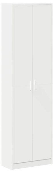 Šatní skříň Bílá 55 x 25 x 189 cm Kompozitní dřevo 3334008