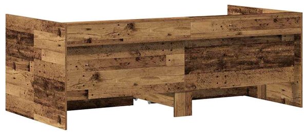Daybed se zásuvkou Staré dřevo 75 x 190 cm Kompozitní dřevo 3334005