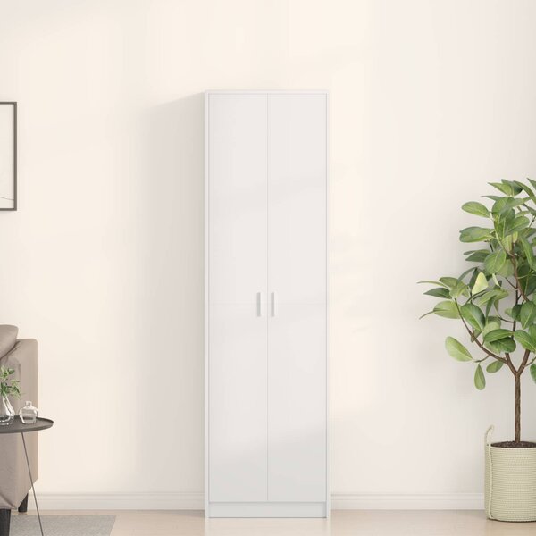 Šatní skříň Bílá 55 x 25 x 189 cm Kompozitní dřevo 3334008