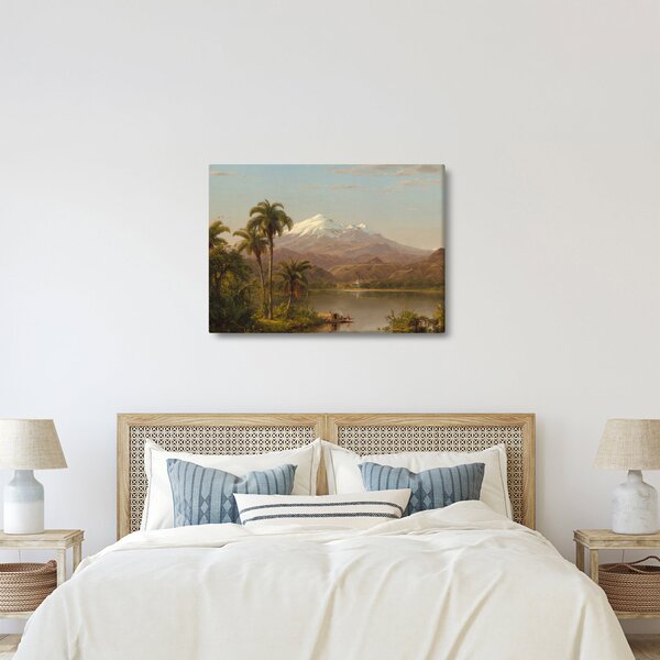 Obraz - Frederic Edwin Church, Tamaca Palms, reprodukce (70x50 cm)