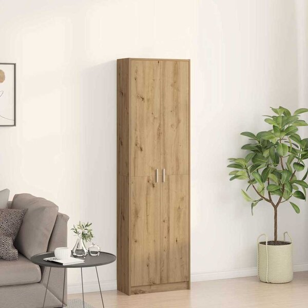 Šatní skříň Artisanový dub 55 x 25 x 189 cm Kompozitní dřevo 3334016