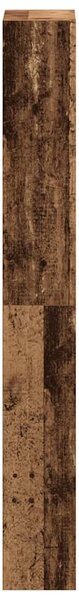 Skříň na obuv 80 x 21 x 163,5 cm Kompozitní dřevo Staré dřevo 3334025