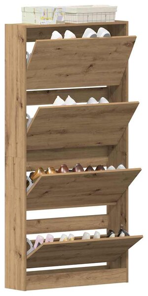 Skříň na obuv 80 x 21 x 163,5 cm Kompozitní dřevo 3334026