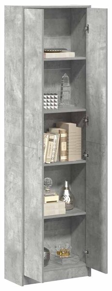 Šatní skříň Betonově šedá 55 x 25 x 189 cm Kompozitní dřevo 3334011