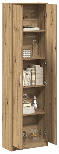 Šatní skříň Artisanový dub 55 x 25 x 189 cm Kompozitní dřevo 3334016