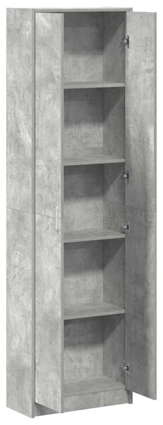 Šatní skříň Betonově šedá 55 x 25 x 189 cm Kompozitní dřevo 3334011
