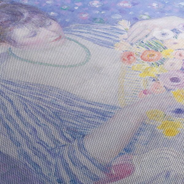 Obraz - Frederick Carl Frieseke, The Basket of Flowers, reprodukce (125x70 cm)