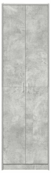 Šatní skříň Betonově šedá 55 x 25 x 189 cm Kompozitní dřevo 3334011