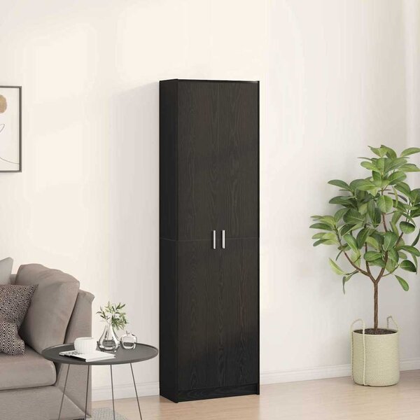 Šatní skříň Černý dub 55 x 25 x 189 cm Kompozitní dřevo 3334009