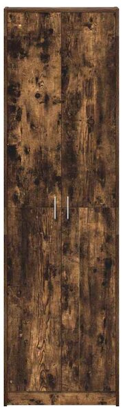 Šatní skříň Kouřový dub 55 x 25 x 189 cm Kompozitní dřevo 3334012