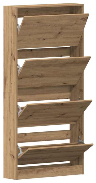 Skříň na obuv 80 x 21 x 163,5 cm Kompozitní dřevo 3334026