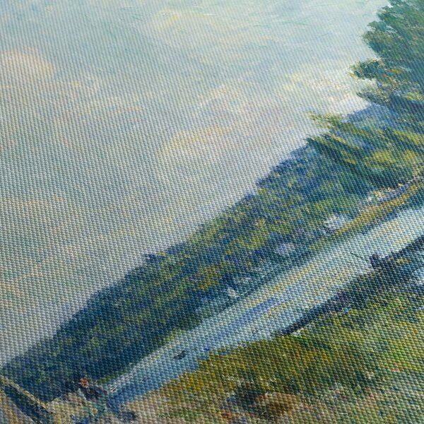 Obraz - Alfred Sisley, The Banks of the Oise, reprodukce (70x50 cm)