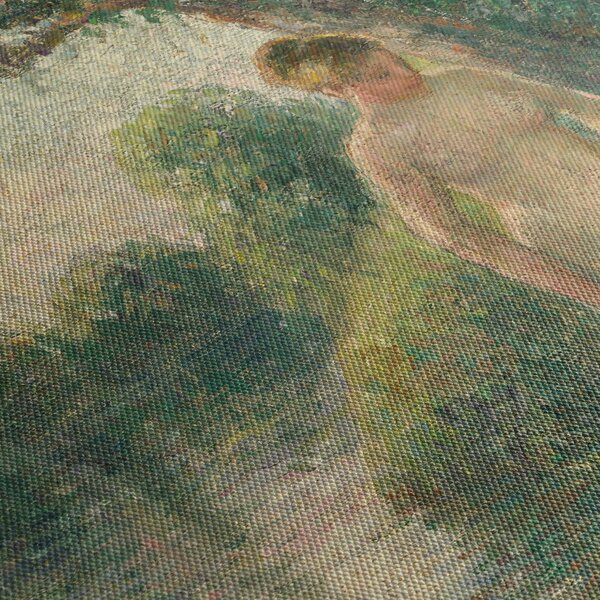 Obraz - Camille Pissarro, The Bather, reprodukce (170x50 cm)