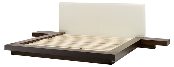 Postel ZEN 160 x 200 cm Tmavý jasan