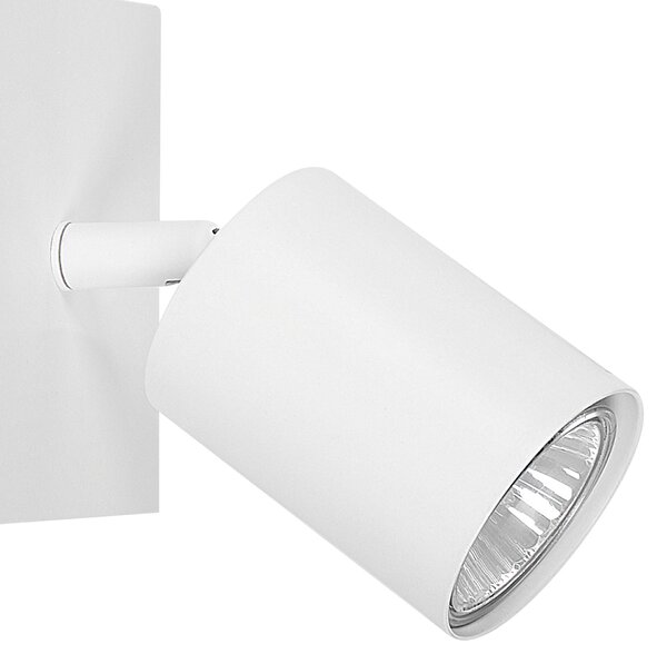 Sada 2 bodových lamp TIGRIS Bílá Kov Nastavitelná