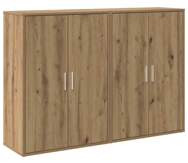 Servírovací skříň 2 ks Artisanový dub 60 x 31 x 84 cm 3334303