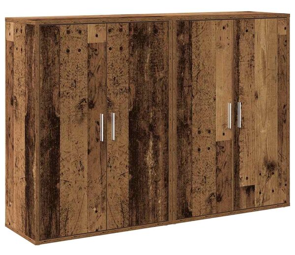Servírovací skříň 2 ks Staré dřevo 60 x 31 x 84 cm 3334302