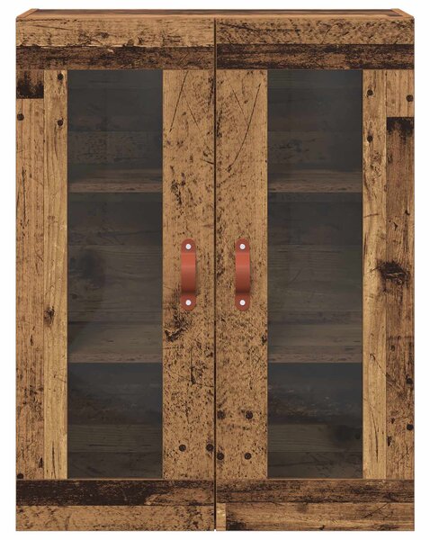 Nástěnné skříně 2 ks Staré dřevo 69,5 x 34 x 90 cm 3334299