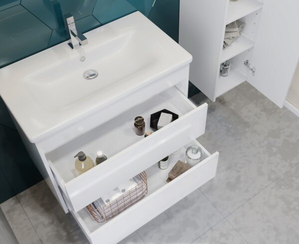 Lavedo Luton I. 100 White koupelnová skříňka s umyvadlem