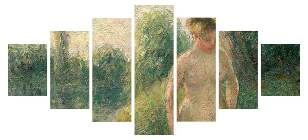 Obraz - Camille Pissarro, The Bather, reprodukce (210x100 cm)
