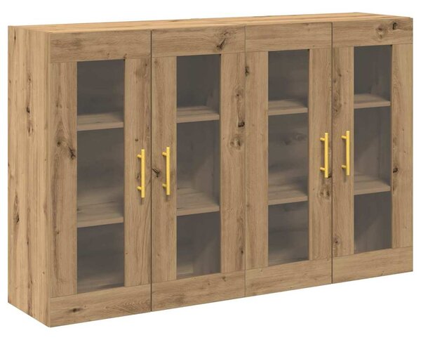 Nástěnné skříně 2 ks Artisanový dub 69,5 x 34 x 90 cm 3334306