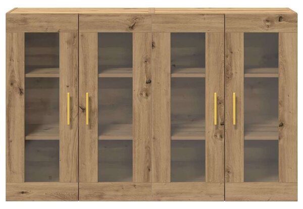 Nástěnné skříně 2 ks Artisanový dub 69,5 x 34 x 90 cm 3334306