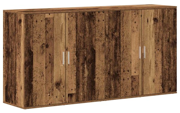 Servírovací skříň 2 ks Staré dřevo 79 x 38 x 80 cm 3334308