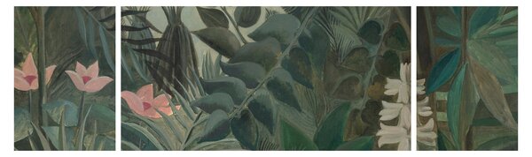 Obraz - Henri Rousseau, The Equatorial Jungle, reprodukce (170x50 cm)
