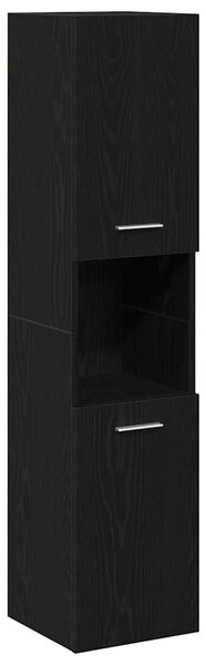 Sada koupelnového nábytku 4 ks Černý dub 30 x 30 x 130 cm 3334379