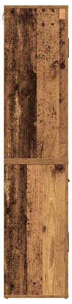 Highboard Staré dřevo 80 x 33 x 150 cm Kompozitní dřevo 3334340