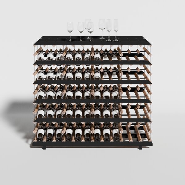 RAXI Raxi, Classix 6120P Stojan na víno, buk, 120 lahví Barva: Mid