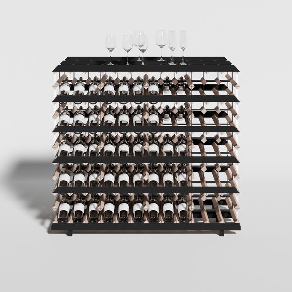 RAXI Raxi, Classix 6120P Stojan na víno, buk, 120 lahví Barva: Mid