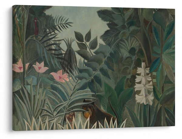 Obraz - Henri Rousseau, The Equatorial Jungle, reprodukce (70x50 cm)