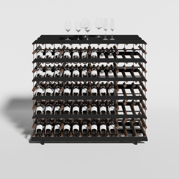 RAXI Raxi, Classix 6120P Stojan na víno, buk, 120 lahví Barva: Mid