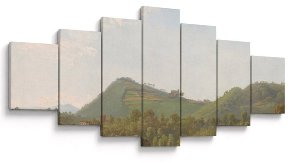 Obraz - Simon Denis, View Near Naples, reprodukce (210x100 cm)