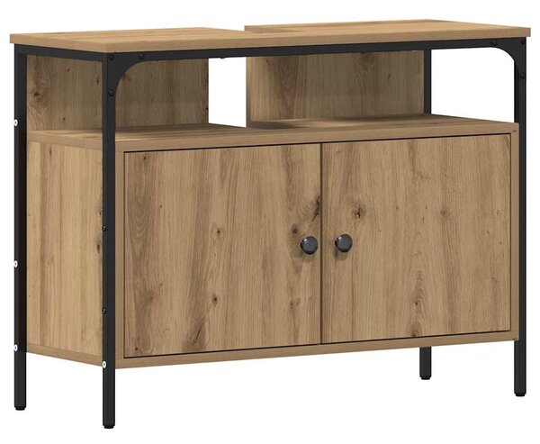 Koupelnové umyvadlové jednotky 3 ks Hnědá 80 x 30 x 60 cm 3334392
