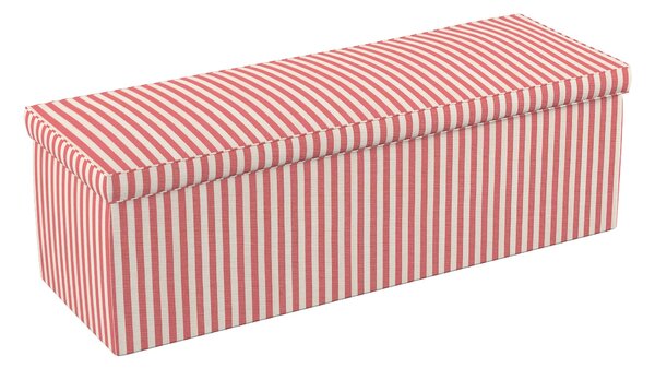 Čalouněná skříň barva červená látka vzorované