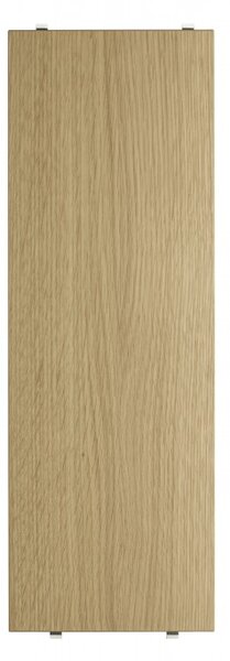 Police 58x20 cm, Dřevěné prvky dub String