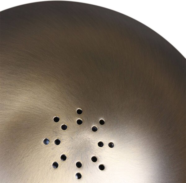 Steinhauer Stolní lampa LED Mexlite bronz, stmívatelný, Bronz / starožitná mosaz, Obývací pokoj / jídelna, kov, Moderní, Stolní lampa