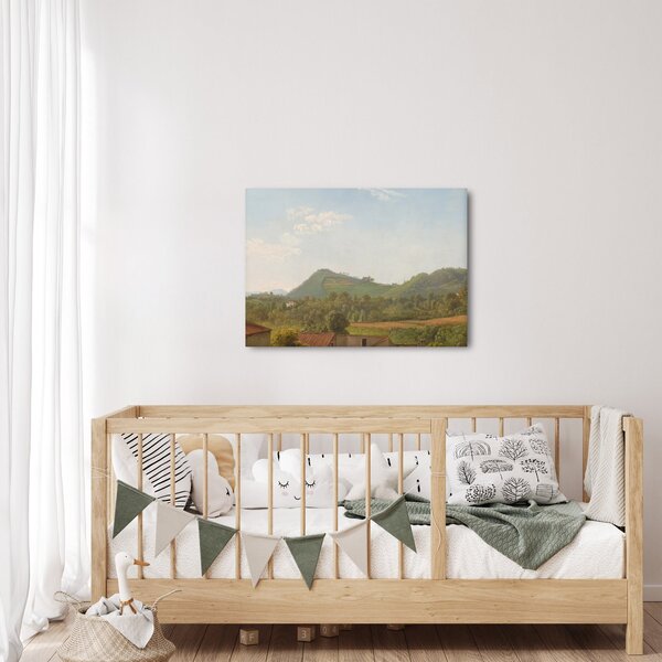 Obraz - Simon Denis, View Near Naples, reprodukce (70x50 cm)