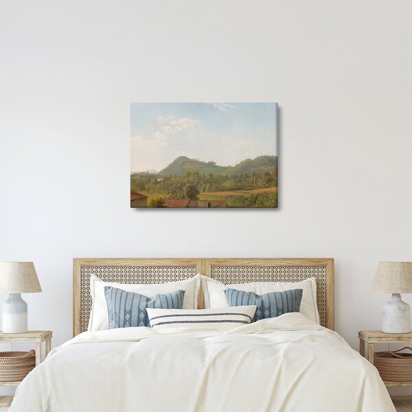Obraz - Simon Denis, View Near Naples, reprodukce (70x50 cm)