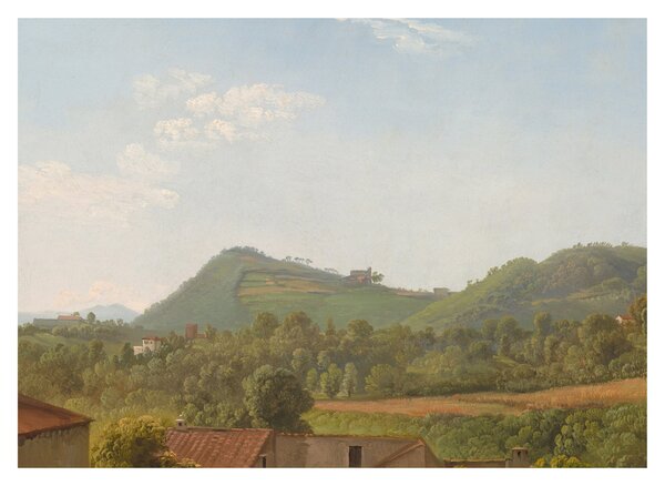 Obraz - Simon Denis, View Near Naples, reprodukce (70x50 cm)