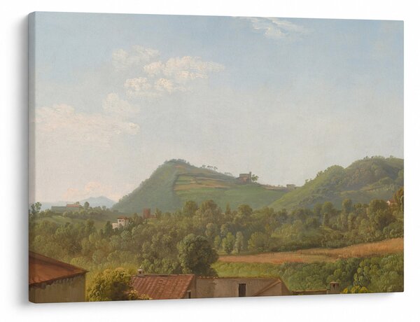 Obraz - Simon Denis, View Near Naples, reprodukce (70x50 cm)