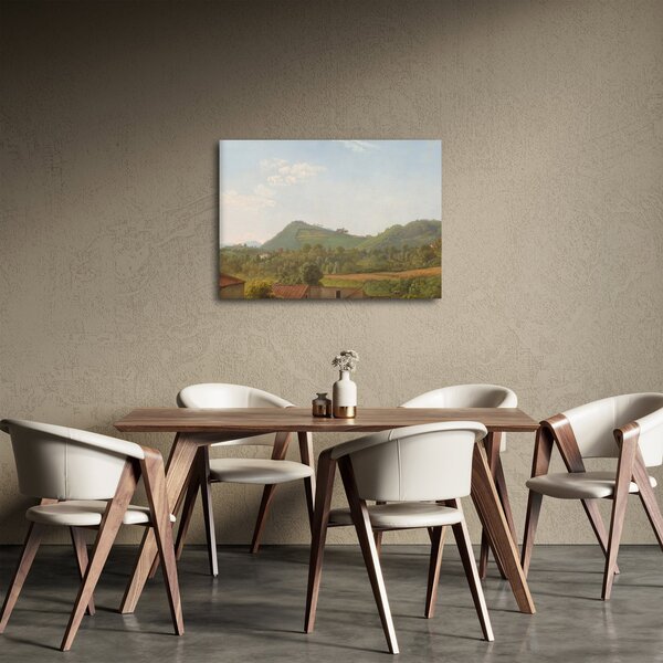 Obraz - Simon Denis, View Near Naples, reprodukce (70x50 cm)