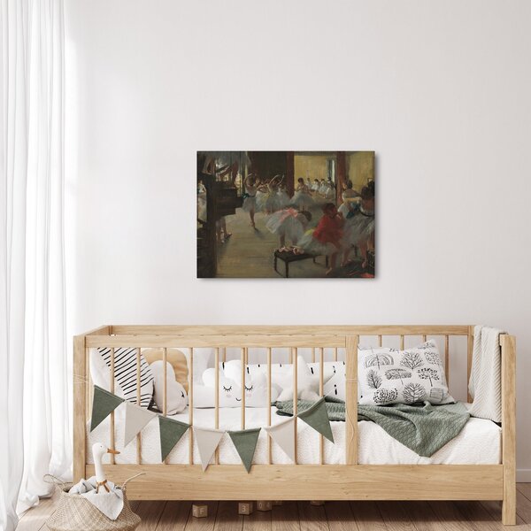 Obraz - Edgar Degas, The Dance Class, reprodukce (70x50 cm)