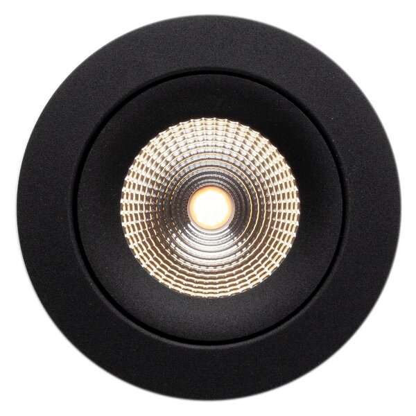 SLC SLC1162 Vestavné LED svítidlo One360 Full Spectrum 8 W 220-240 V 2700 K stmívatelné Ra97 IP44 36° černé - TLG