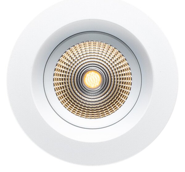 SLC SLC1125D Vestavné LED svítidlo OneSoft 8 W 220-240 V 3000 K DALI stmívatelné IP54 36° Ra90 bílé - TLG