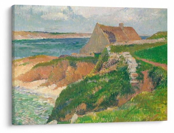Obraz - Henri Moret, The Island of Raguenez, Brittany, reprodukce (70x50 cm)