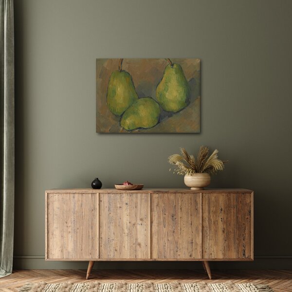 Obraz - Paul Cézanne, Three Pears, reprodukce (70x50 cm)