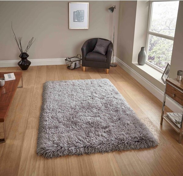 Světle šedý koberec Think Rugs Polar, 60 x 120 cm